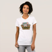 Weihnachtsmaus im Korb T-Shirt (Vorne ganz)
