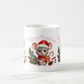 Weihnachtsmaus-Kaffeetasse Kaffeetasse (Mittel)