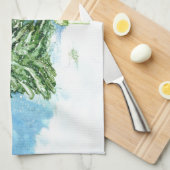 Weihnachtsmaus Küchentuch (Viertel Falte)