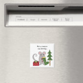 Weihnachtsmaus Magnet (In Situ (Geschirrspüler))
