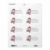 Weihnachtsmaus mit Zuckerstange (Vorne)