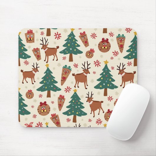Weihnachtsmaus Mousepad (Mit Mouse)