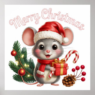 Weihnachtsmaus Poster