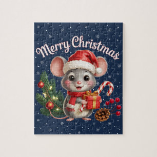 Weihnachtsmaus-Puzzle Puzzle