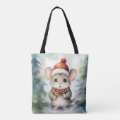 Weihnachtsmaus Tasche (Rückseite)