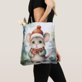 Weihnachtsmaus Tasche (Von Nahem)
