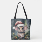 Weihnachtsmaus Tasche (Rückseite)