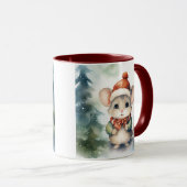 Weihnachtsmaus Tasse (VorderseiteRechts)