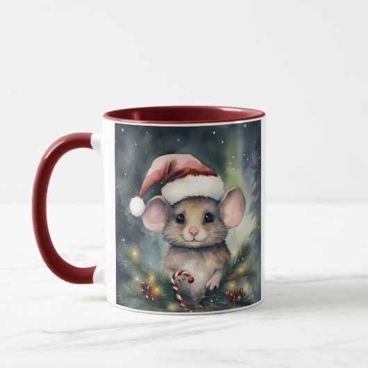 Weihnachtsmaus Tasse (Links)