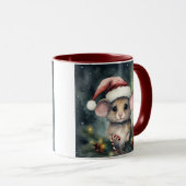 Weihnachtsmaus Tasse (VorderseiteRechts)