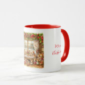 Weihnachtsmaus Tasse (VorderseiteRechts)