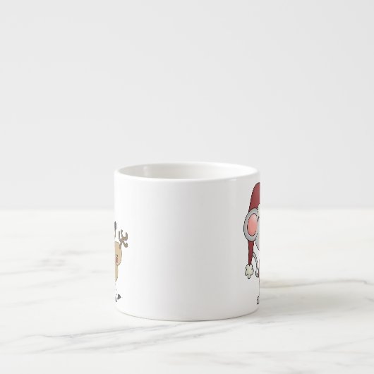 Weihnachtsmaus und espressotasse (Vorderseite)