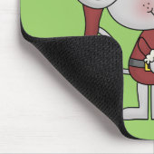 Weihnachtsmaus und mousepad (Ecke)