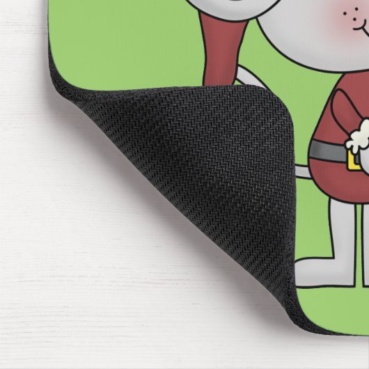 Weihnachtsmaus und mousepad (Ecke)
