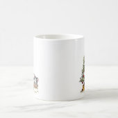 Weihnachtsmaus unter dem Baum Kaffeetasse (Mittel)