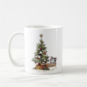 Weihnachtsmaus unter dem Baum Kaffeetasse (Links)