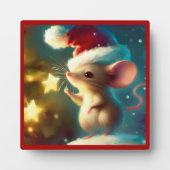 Weihnachtsmäuse 1 fotoplatte (Vorderseite)