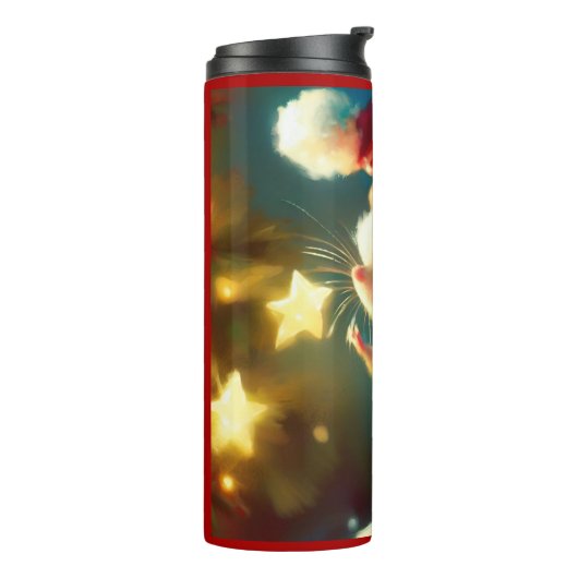 Weihnachtsmäuse 1 thermosbecher (Nach links gedreht)