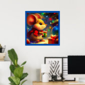 Weihnachtsmäuse 2 poster (Heimbüro)
