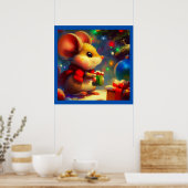 Weihnachtsmäuse 2 poster (Küche)