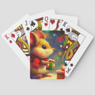 Weihnachtsmäuse (2) spielkarten