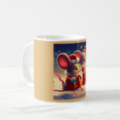 Weihnachtsmäuse 3 kaffeetasse (Vorderseite Links)