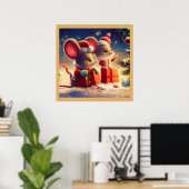 Weihnachtsmäuse 3 poster (Heimbüro)