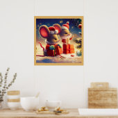 Weihnachtsmäuse 3 poster (Küche)