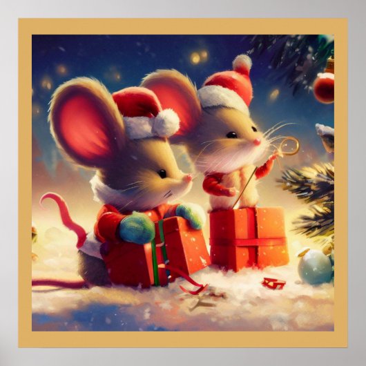 Weihnachtsmäuse 3 poster (Vorne)