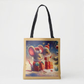 Weihnachtsmäuse 3 tasche (Vorderseite)