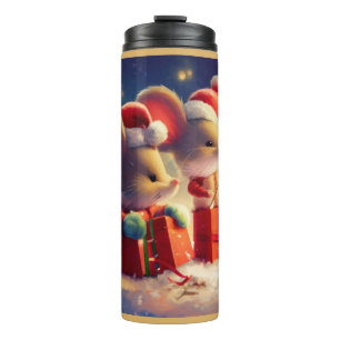 Weihnachtsmäuse 3 thermosbecher
