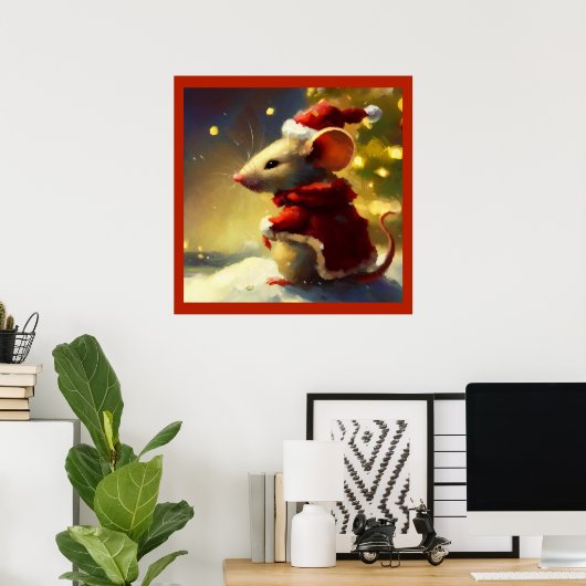 Weihnachtsmäuse 4 poster (Heimbüro)