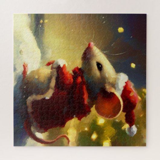Weihnachtsmäuse (4) puzzle (Horizontal)