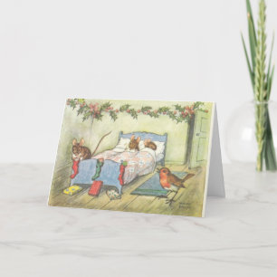 Weihnachtsmäuse Feiertagskarte