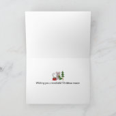 Weihnachtsmäuse Feiertagskarte (Innenseite)