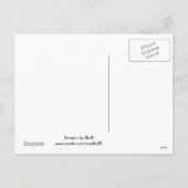 Weihnachtsmäuse Feiertagspostkarte (Rückseite)