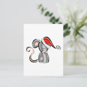 Weihnachtsmäuse Feiertagspostkarte (Stehend Vorderseite)