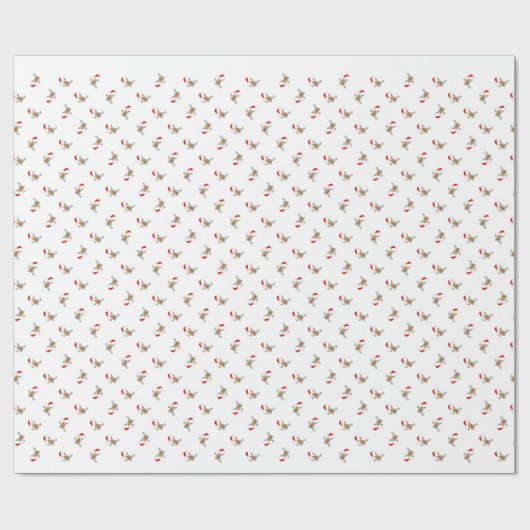 Weihnachtsmäuse Geschenkpapier (Flach)