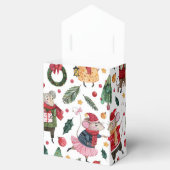 Weihnachtsmäuse Geschenkschachtel (Geöffnet)