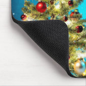 Weihnachtsmäuse/Happy Holidays Tree Mousepad (Ecke)