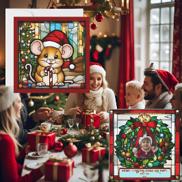 Weihnachtsmäuse Imitate aus festem Glas