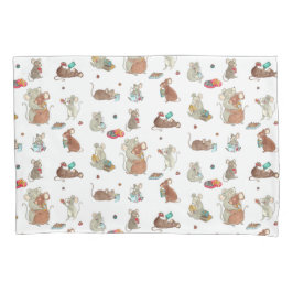 Weihnachtsmäuse Jolabokaflod Kissenbezug