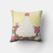 Weihnachtsmäuse Kissen (Rückseite)