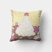 Weihnachtsmäuse Kissen (Rückseite)