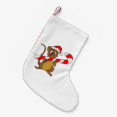 Weihnachtsmäuse Kleiner Weihnachtsstrumpf (Vorderansicht (hängend))