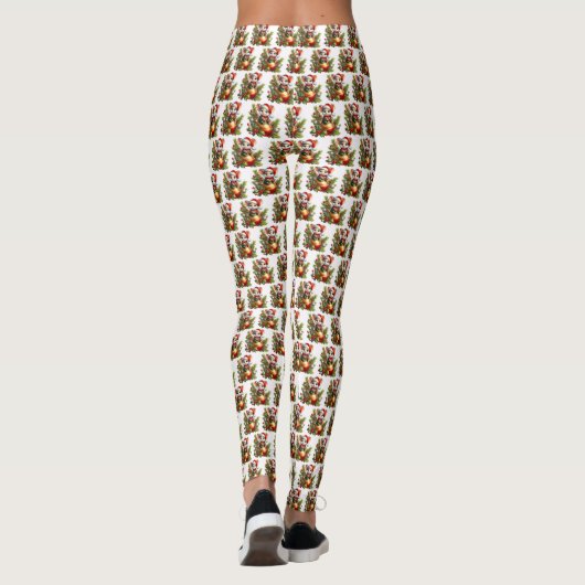Weihnachtsmäuse-Leggings Leggings (Rückseite)