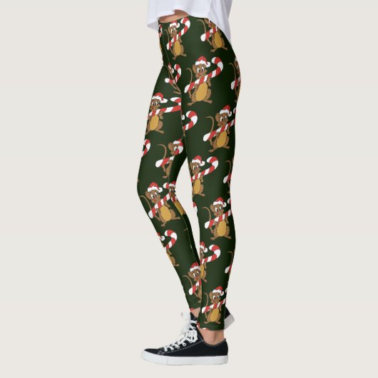 Weihnachtsmäuse-Leggings Leggings (Links)