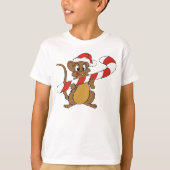 Weihnachtsmäuse mit Candy Cane Shirt (Vorderseite)