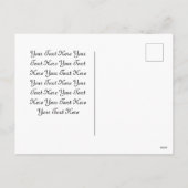 Weihnachtsmäuse mit Heiligen Feiertagspostkarte (Rückseite)