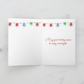 Weihnachtsmäuse mit heißem Kakao Karte (Innenseite)